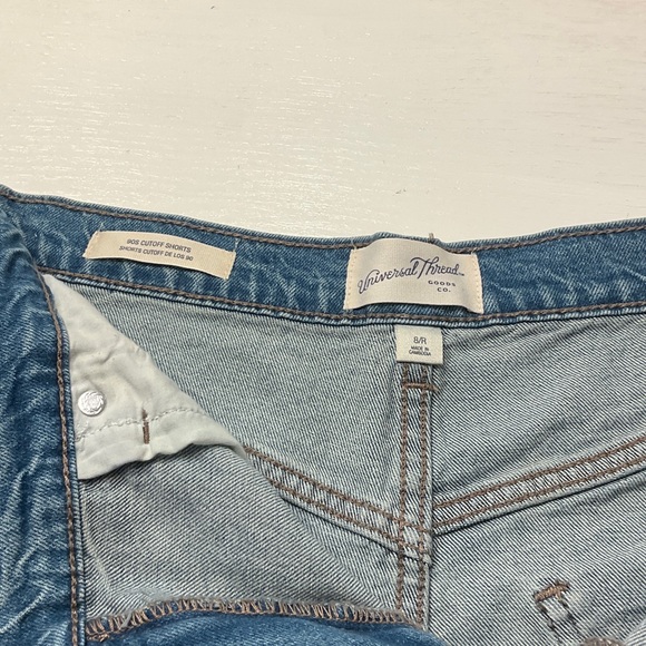 Universal Thread Light Blue Jean Shorts - Picture 3 of 8